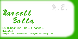 marcell bolla business card